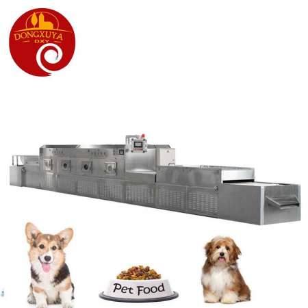 Pet Dog Feed Microwave Drying Sterilization Equipment