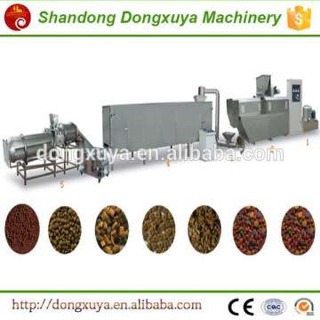 Automatic fast food equipment 150kg fish feed health food machine factory